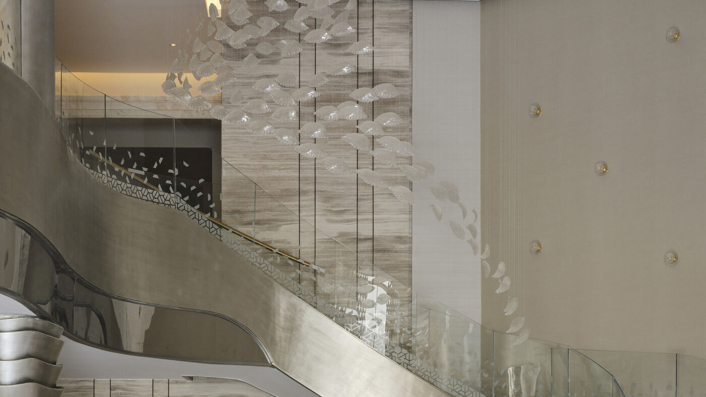 Shmaisi villa staircase